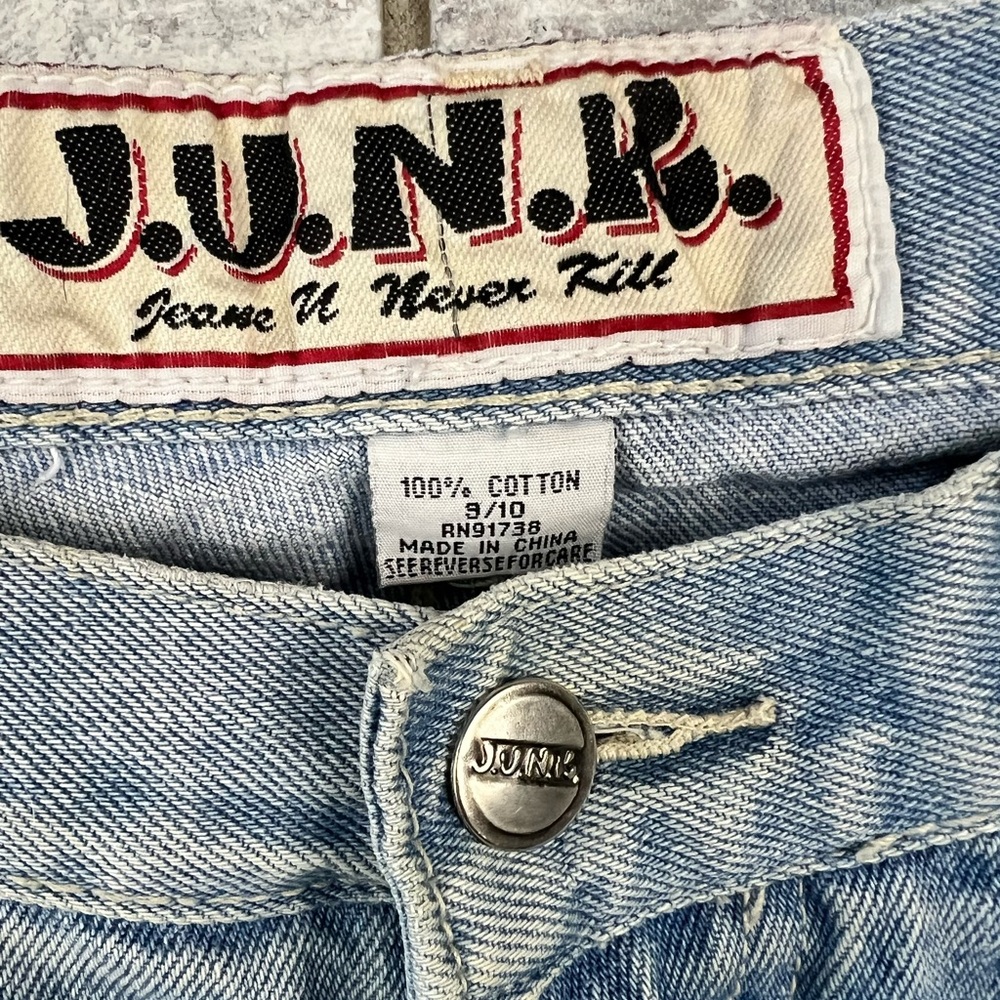 J.U.N.K | Vintage 90s Wide Leg Denim - Picture 5 of 8